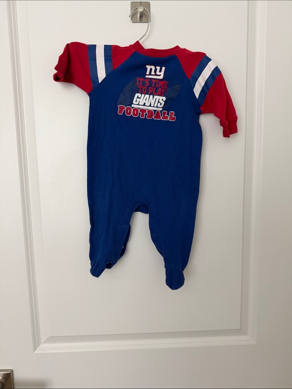 Baby NFL Blue & Red Baby One-Piece